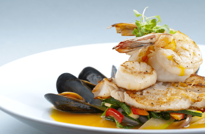 Fruits de mer pour la puissance